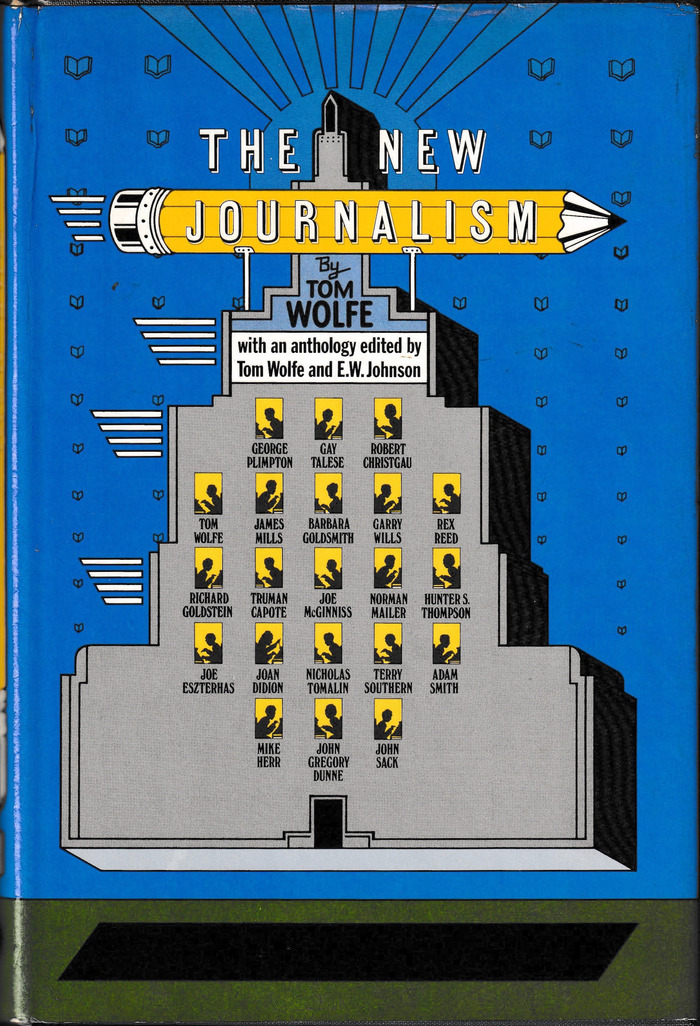 The New Journalism by Tom Wolfe, Harper &amp; Row hardback edition 1