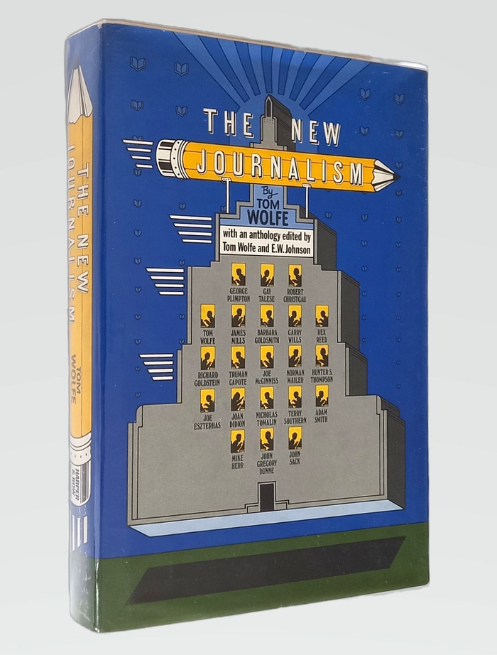 The New Journalism by Tom Wolfe, Harper &amp; Row hardback edition 2