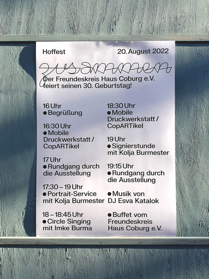 “zusammen” – 30 years of Freundeskreis Haus Coburg 4