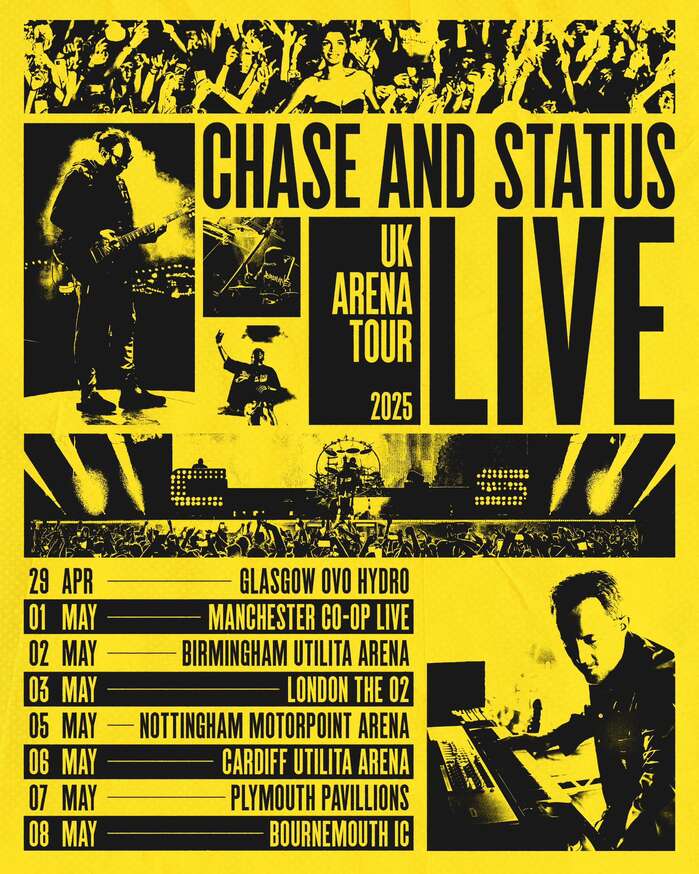 Chase &amp; Status tour 2025 5
