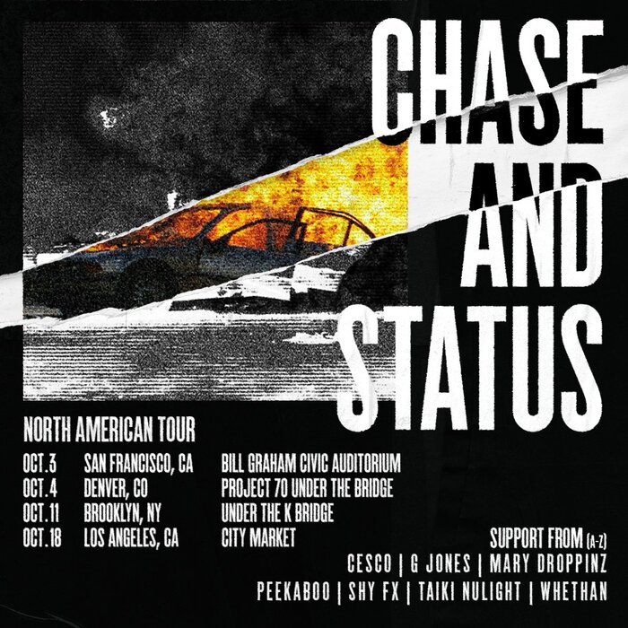 Chase &amp; Status tour 2025 6