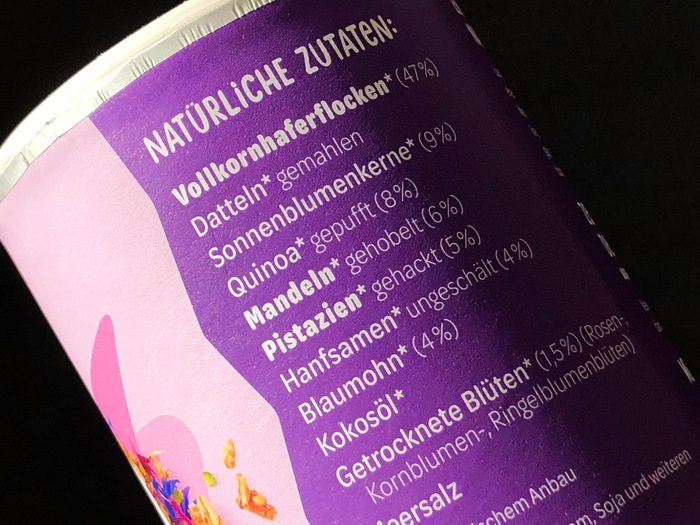 When Darden Studio introduced Omnes Widths, we designed promotional graphics with condiment packs. These demonstrated how dry information like lists of ingredients can still be presented in ways that are readable and appealing alike. We’re thrilled to see such an application in the wild!