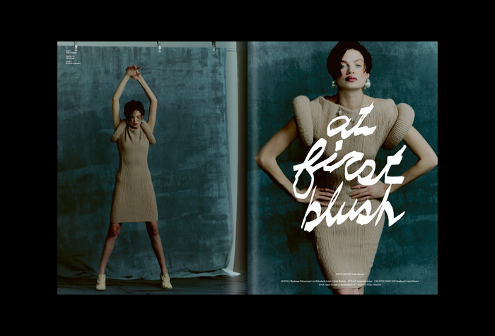 “At First Blush” lettering by Tida Tep
