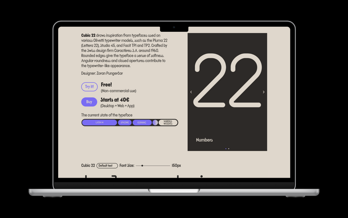 Dotless Type identity and website 2