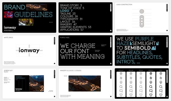 An overview of the brand guidelines