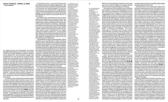 Letizia Battaglia at Jeu de Paume&nbsp;exhibition catalog 5