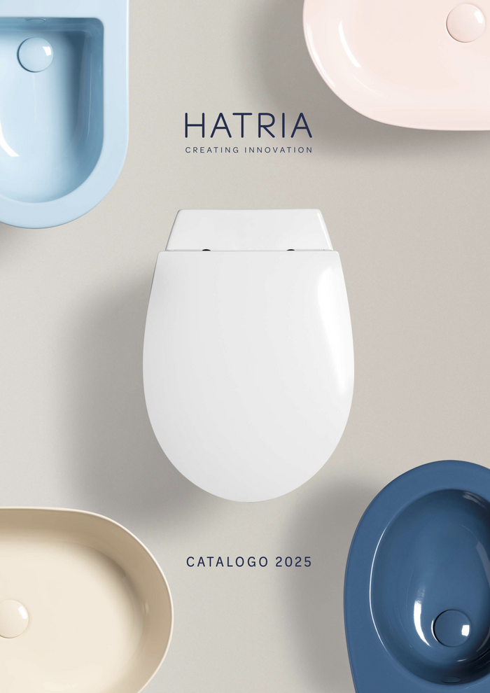 Cover of Hatria&rsquo;s 2025 product catalog
