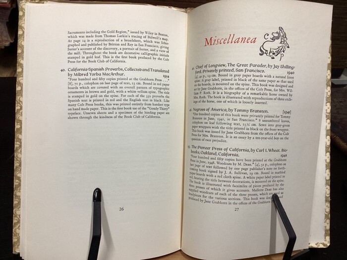 Catalogue of an Exhibition of the Typographic Work of Jane Grabhorn 5