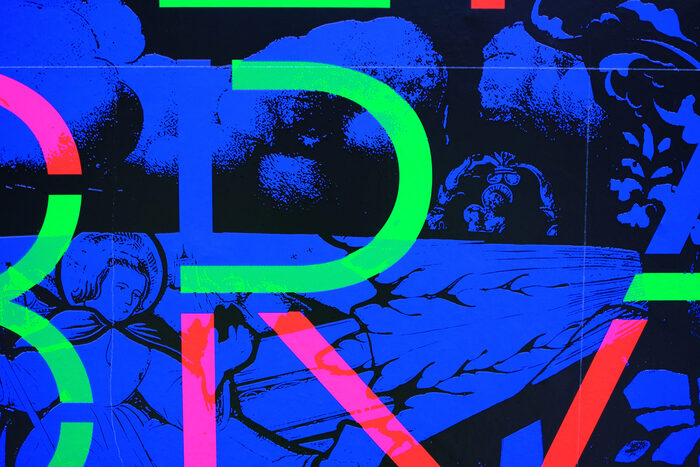 Post Tenebras Lux exhibition poster 2