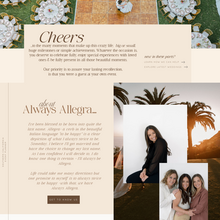 Always Allegra website
