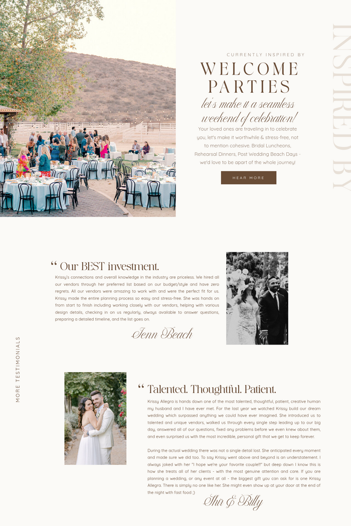Always Allegra website 2