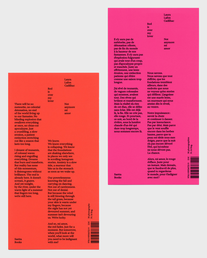 Red is over my lover. Not anymore mi amor by Laura Lafon Cadilhac 8