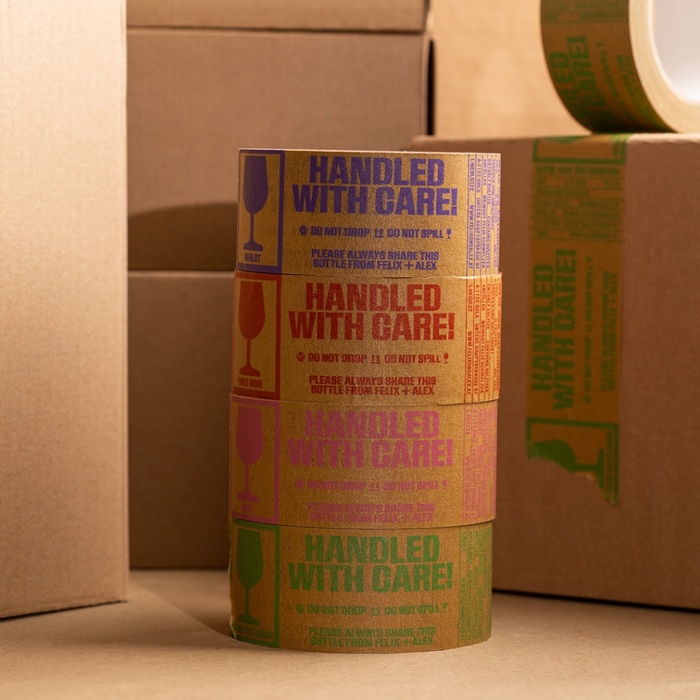 “Handled with care!” wine labels 7