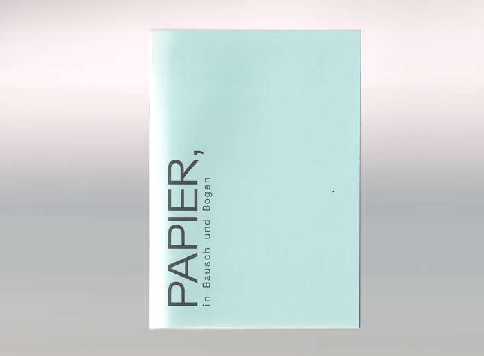 PAPIER, in Bausch und Bogen exhibition at Turm&nbsp;9&nbsp;– Stadtmuseum&nbsp;Leonding 4