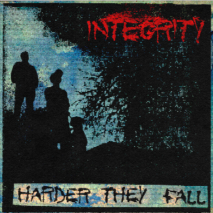 “Harder They Fall” was originally self-released in 1989 as a single-sided demo cassette tape, already featuring Lzh1. [More info on Discogs] Shown here is the 2019 anniversary reissue on Backbite Records.