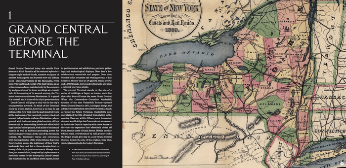 Grand Central is also used for chapter titles.