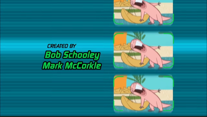 Screencap from title sequence with credits set in various weights of Digital Sans