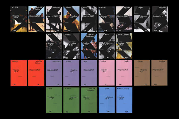 Fourteen booklets were designed for the 2024-2025 season.
