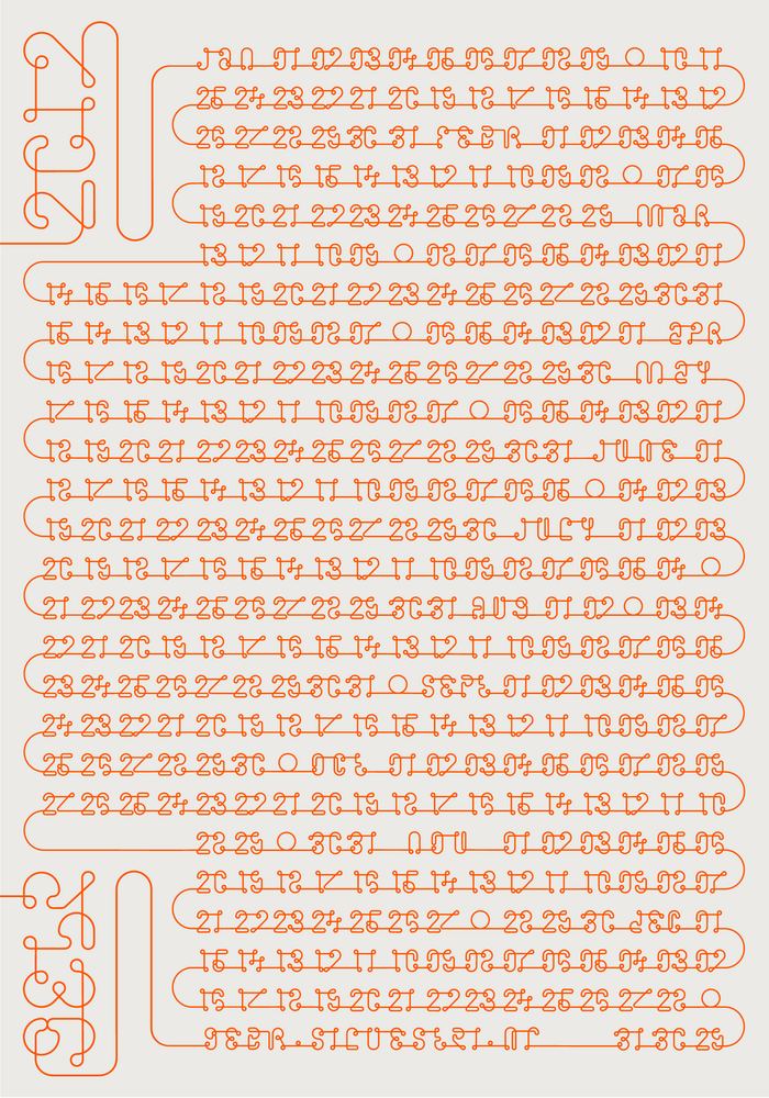 2012 wall calendar 1