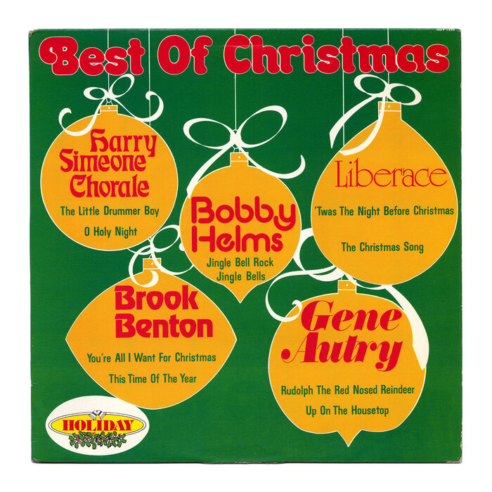 Best of Christmas album art