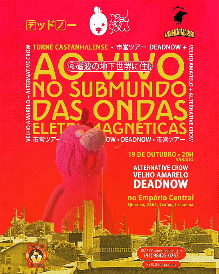 DeadNow local tour posters 3