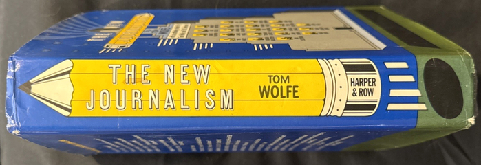 The New Journalism by Tom Wolfe, Harper &amp; Row hardback edition 3