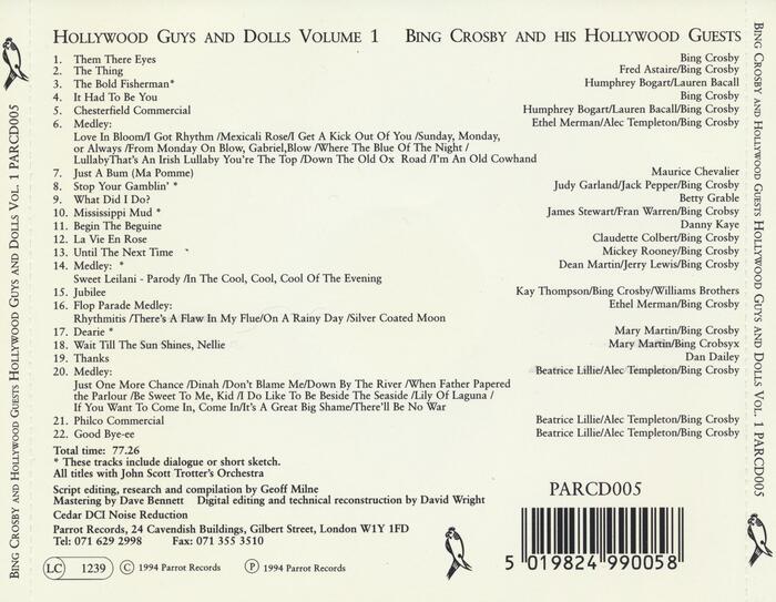 Hollywood Guys &amp; Dolls CD series 2