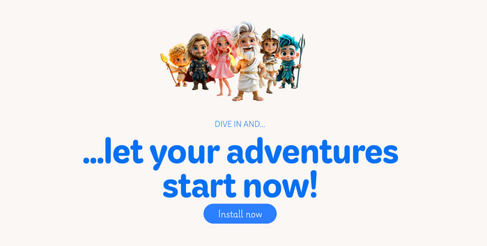 The animated avatars for the AI&nbsp;companion are taken from the world of Greek and Norse mythology, featuring gods and goddesses like Zeus, Athene, Aphrodite, Thor, Poseidon, and Hermes.