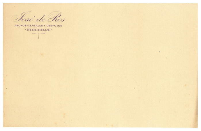 Letterhead by Jos&eacute; de Ros