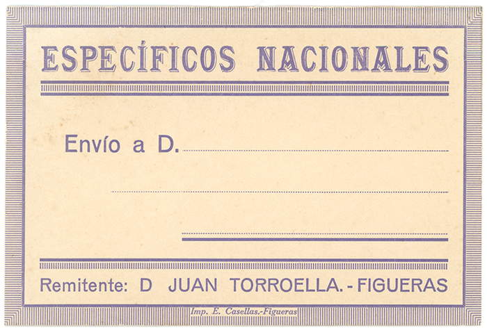 Address label ft. Etienne Sombreada (&rsquo;s version of  by ), , and Antigua Veneciana (&rsquo;s version of &rsquo;s )