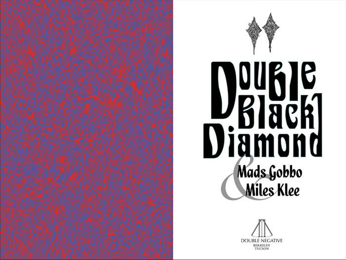 Interior cover and title page of Double Black Diamond
