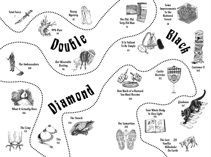 Table of contents for Double Black Diamond