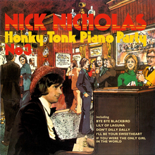 Nick Nicholas – <cite>Honky Tonk Piano Party No 3</cite> album art