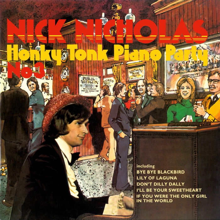 Nick Nicholas – Honky Tonk Piano Party No 3 album art