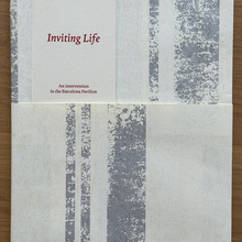 <cite>Inviting Life</cite> by Stella Rahola Matutes, Roger Paez