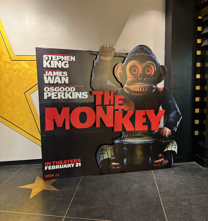 The Monkey movie posters, titles, tie-in book cover 3
