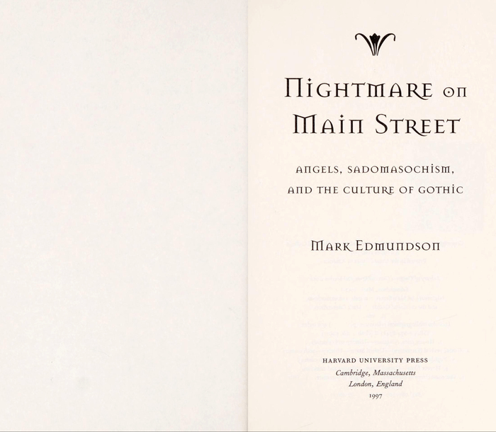 The title page uses , too, together with  for the small text.