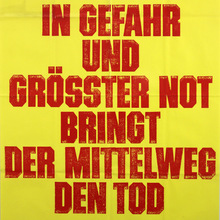 <cite>In Gefahr und größter Not bringt der Mittelweg den Tod</cite> movie posters