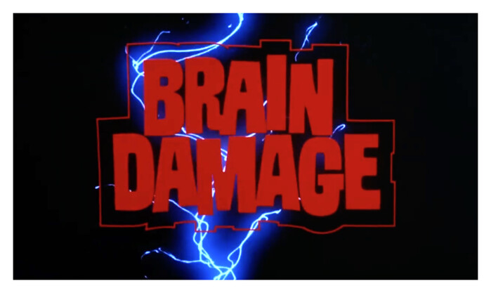 Brain Damage movie logo and posters 1