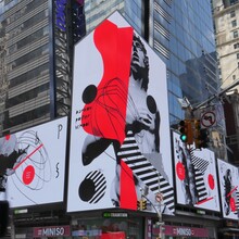 5th anniversary of the Bankov Poster School in Times Square