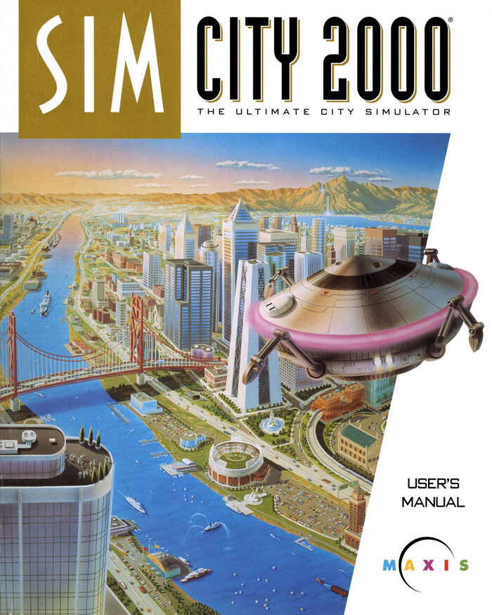 The SimCity 2000 User’s Manual cover