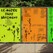 CNEAI – <cite>Le Musée sans bâtiment</cite> posters