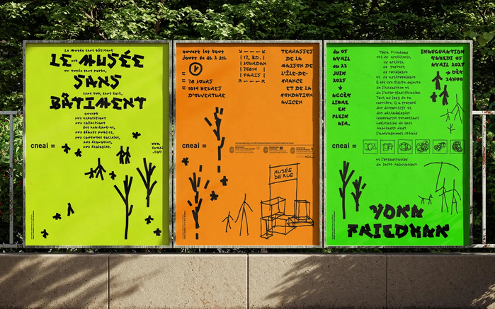 CNEAI – Le Musée sans bâtiment posters 1