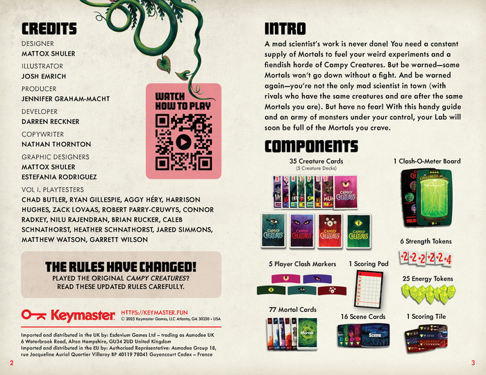 Campy Creatures from Keymaster Games 7