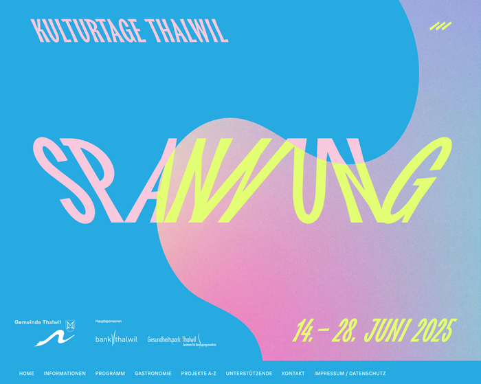 Kulturtage Thalwil 2025 1