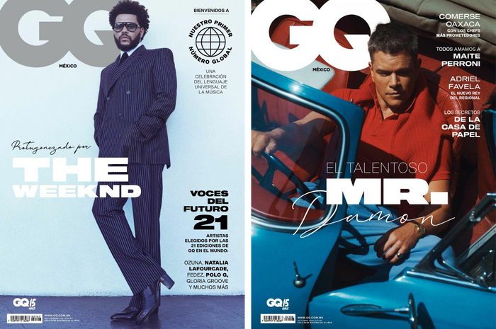 GQ Mexico magazine covers (2020–2022) 4