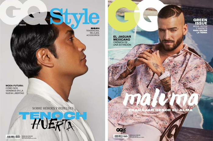 GQ Mexico magazine covers (2020–2022) 2