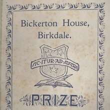 Bickerton House School bookplate
