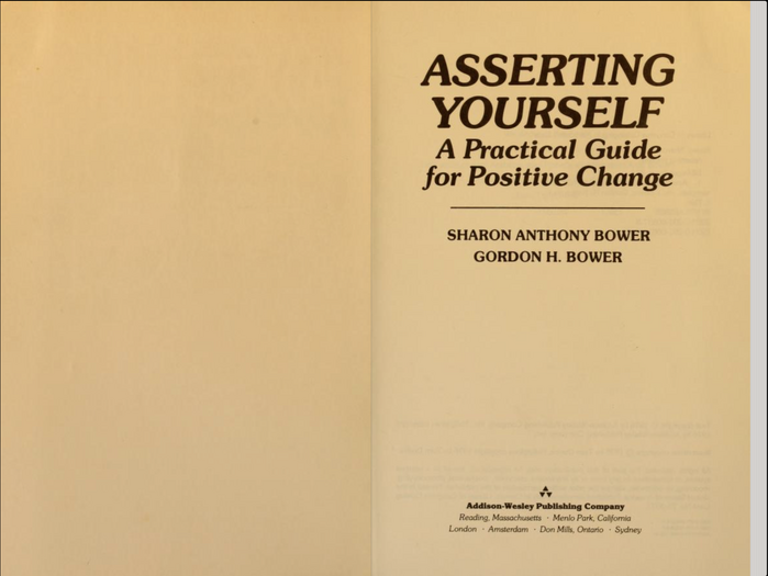 Asserting Yourself 2