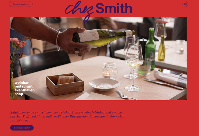 Chez Smith restaurant, Zürich 1